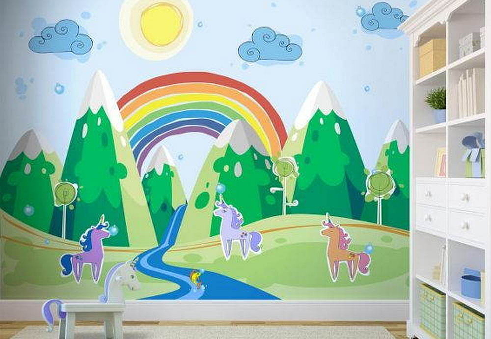Обои Wall Street Unicorn Valley 20683