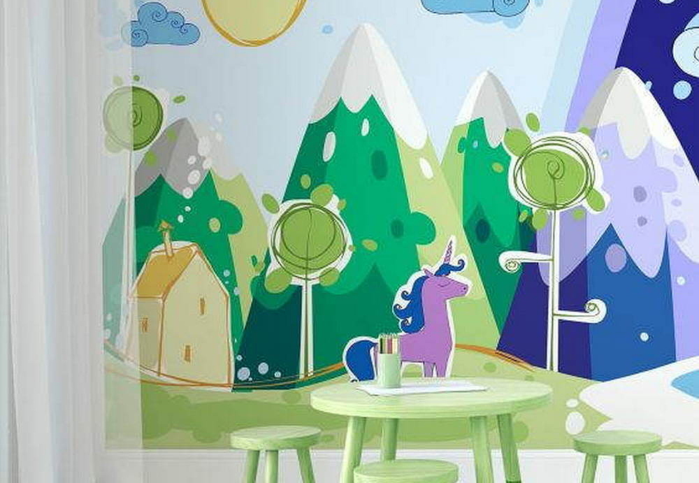 Обои Wall Street Unicorn Valley 20686
