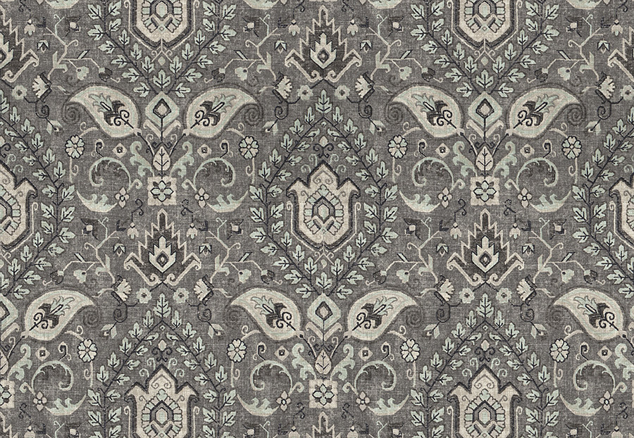 Ткань Fabricut Chromatics Vol.XXIII Zinc Borodinsky/Mist