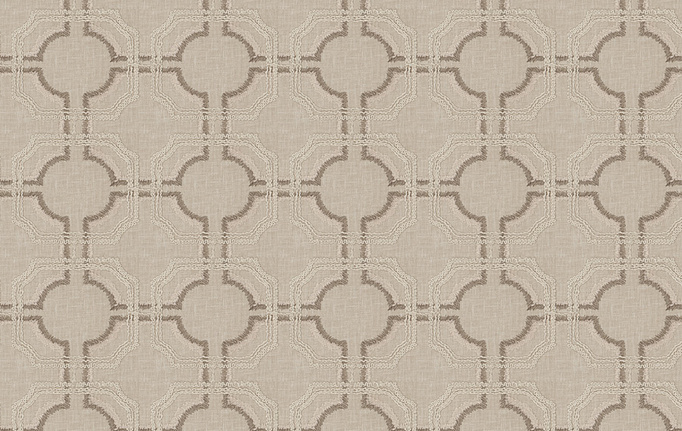 Американская ткань Fabricut, коллекция Chromatics Vol.XXV Travertine, артикул Diction lattice/Twine