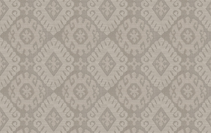 Американская ткань Fabricut, коллекция Chromatics Vol.XXV Travertine, артикул Krog medallion/Grey