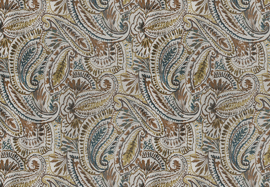 Ткань Fabricut Color Studio Vol.VII Copper Lotusland/Jungle