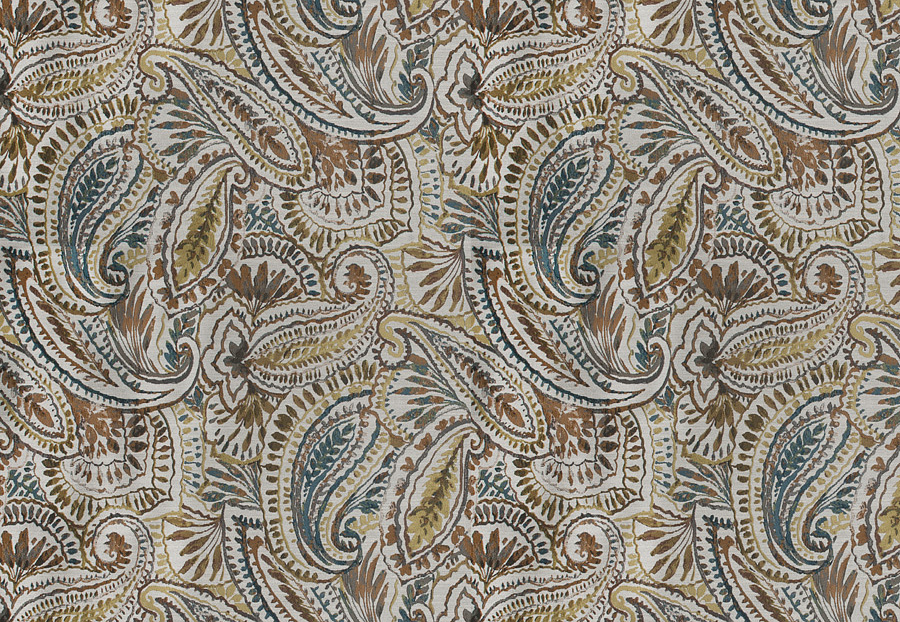 Ткань Fabricut Color Studio Vol.VII Copper Lotusland/Jungle