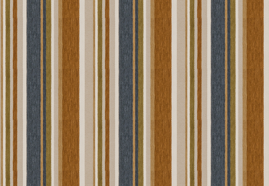 Ткань Fabricut Color Studio Vol.VII Copper Manhattan stripe/Amber