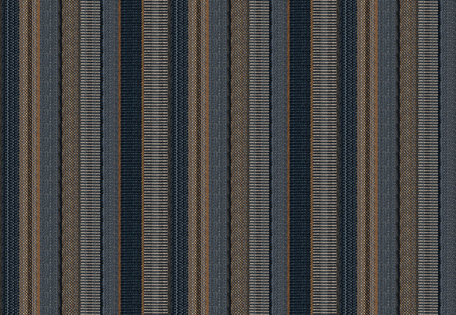 Ткань Fabricut Color Studio Vol.VII Navy Rustic stripe/Indigo