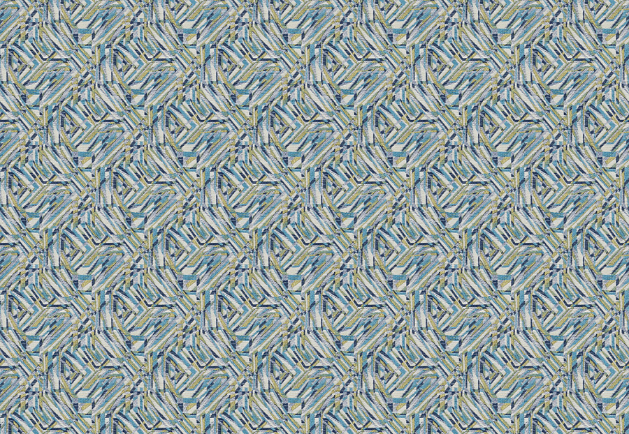 Ткань Fabricut Color Studio Vol.VII Navy Fragment/Ocean