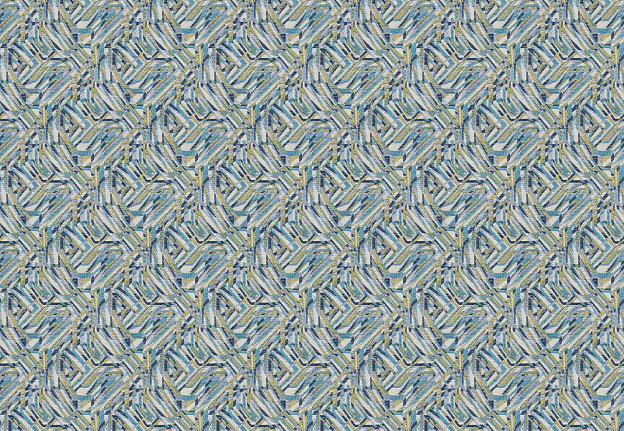 Ткань Fabricut Color Studio Vol.VII Navy Fragment/Ocean