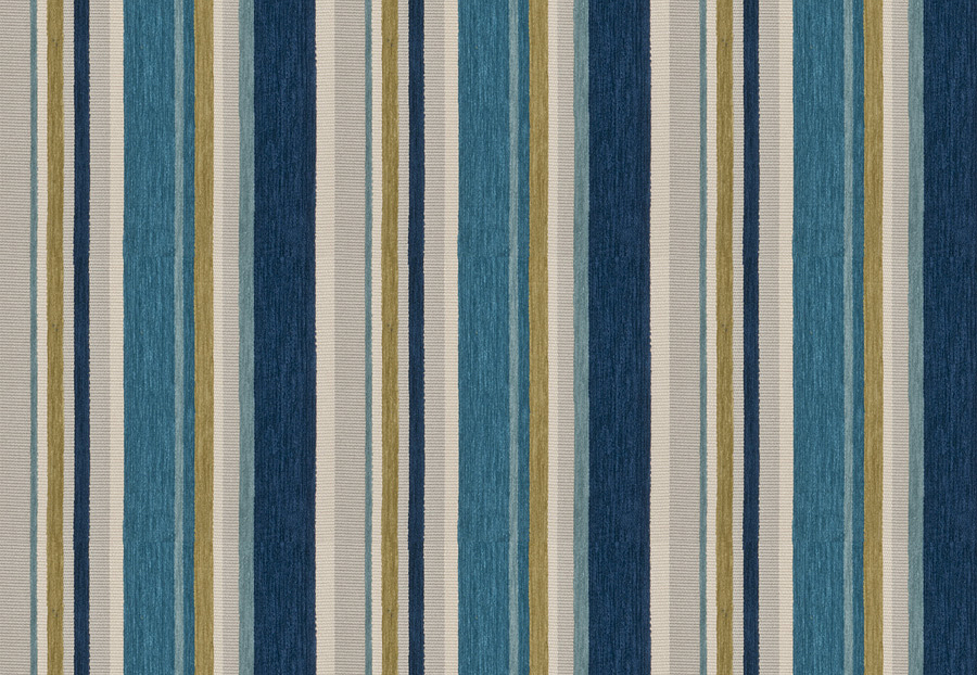 Ткань Fabricut Color Studio Vol.VII Navy Manhattan stripe/Ocean