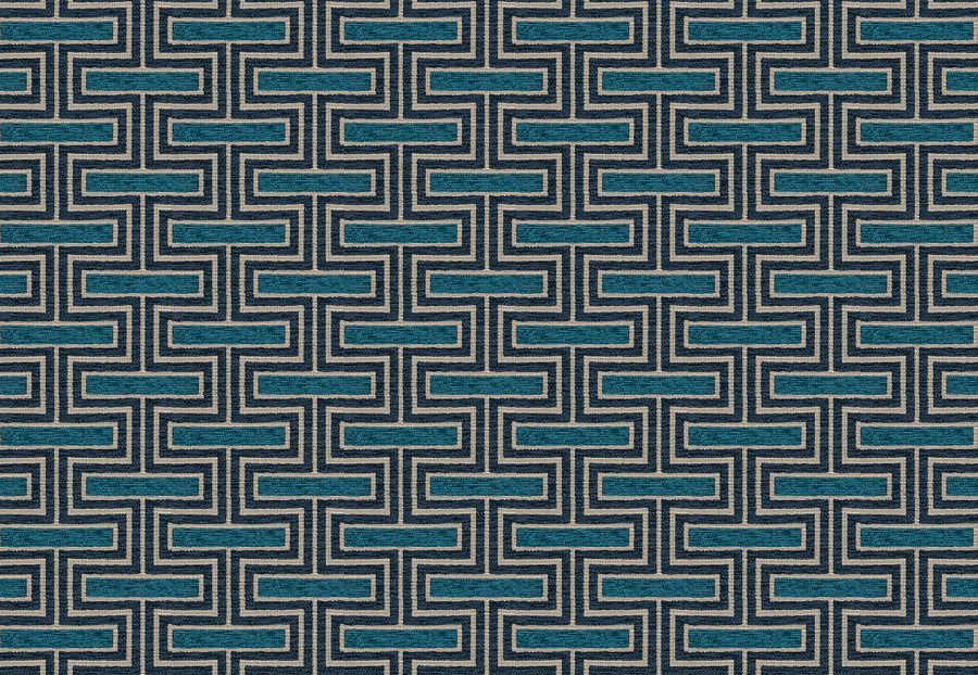 Ткань Fabricut Color Studio Vol.VII Navy Etcetera/Navy