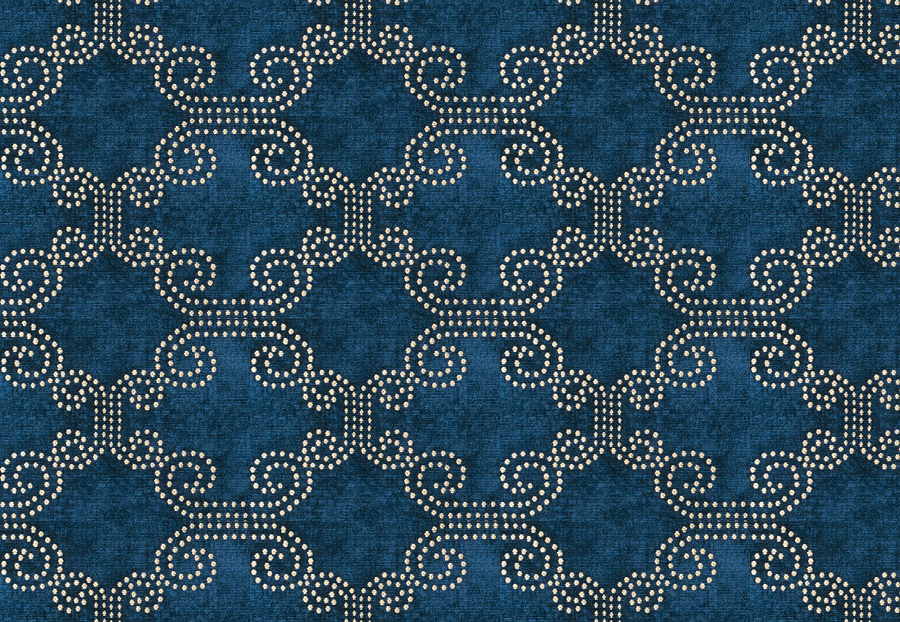 Ткань Fabricut Color Studio Vol.VII Navy Deco lights/Navy