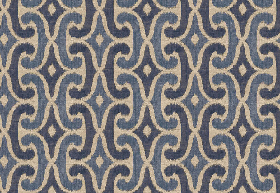 Ткань Fabricut Color Studio Vol.VII Navy Symbol/Sapphire