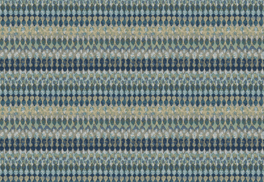 Ткань Fabricut Color Studio Vol.VII Navy Surreal/Watercolor