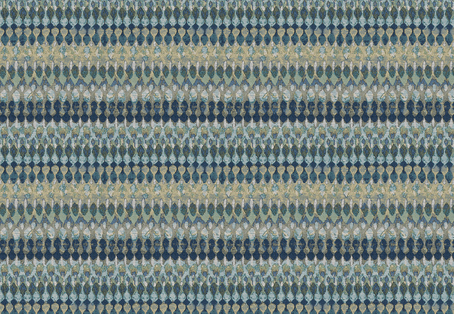 Ткань Fabricut Color Studio Vol.VII Navy Surreal/Watercolor
