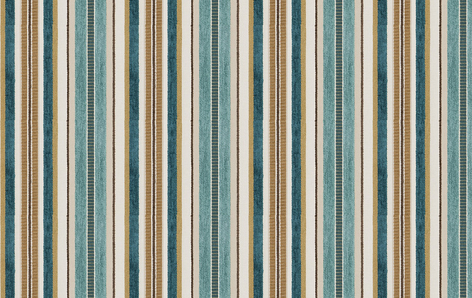Американская ткань Fabricut, коллекция Color Studio Vol.VIII Peacock, артикул Parlor stripe/Peacock
