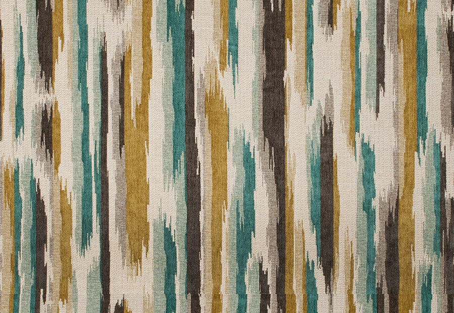 Ткань Fabricut Color Studio Vol.VIII Peacock Parquet Stripe/Tahiti