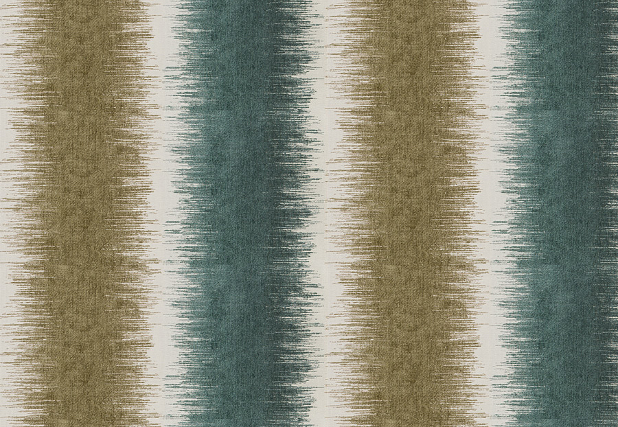 Ткань Fabricut Color Studio Vol.VIII Peacock Shibori stripe/Cerulean