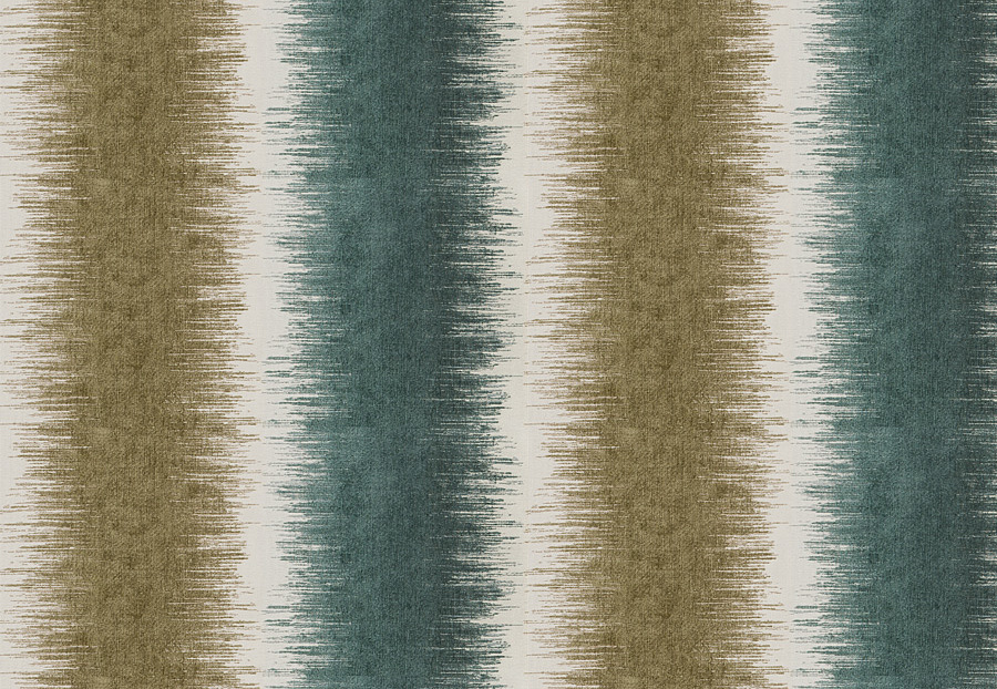 Ткань Fabricut Color Studio Vol.VIII Peacock Shibori stripe/Cerulean
