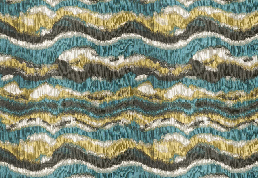 Ткань Fabricut Color Studio Vol.VIII Peacock Lunar shase/Parrot