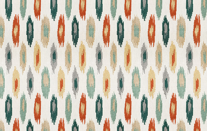 Американская ткань Fabricut, коллекция Color Studio Vol.VIII Peacock, артикул Artifact/Boxwood