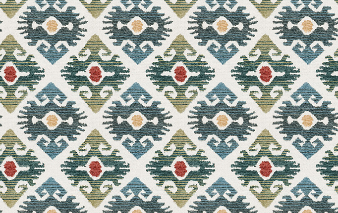 Американская ткань Fabricut, коллекция Color Studio Vol.VIII Peacock, артикул Far and wide/Peacock