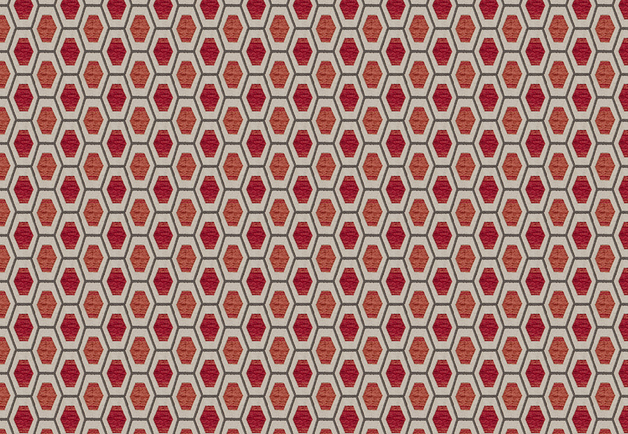 Ткань Fabricut Color Studio Vol.VIII Vermillion Lapidus/Vermillion
