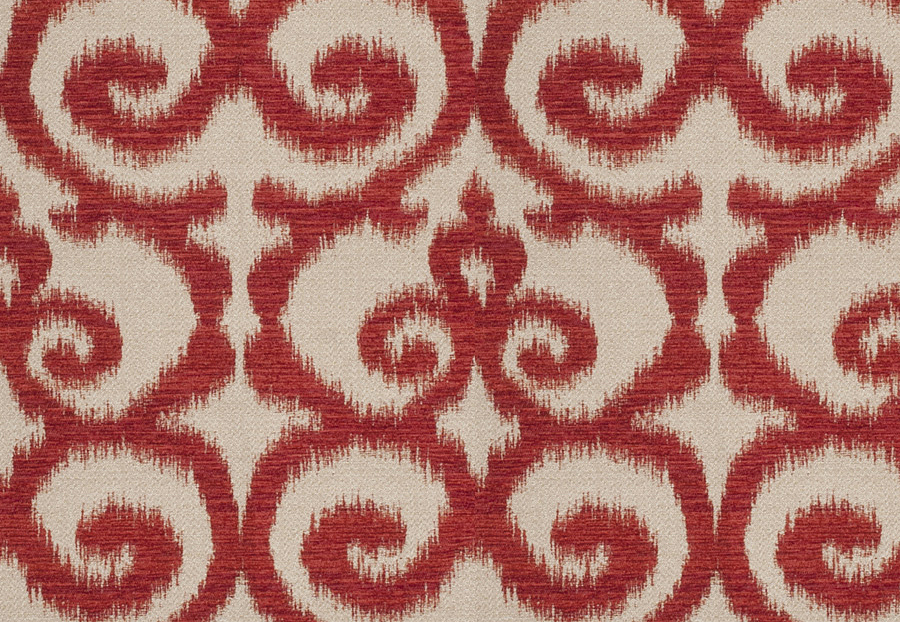 Ткань Fabricut Color Studio Vol.VIII Vermillion Freewheel/Vermillion