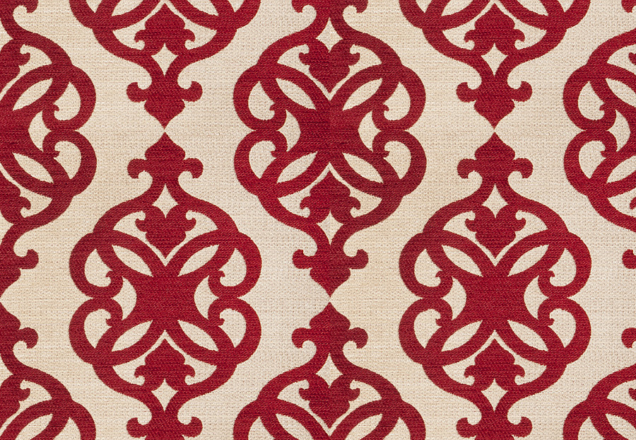 Ткань Fabricut Color Studio Vol.VIII Vermillion Portrait/Vermillion