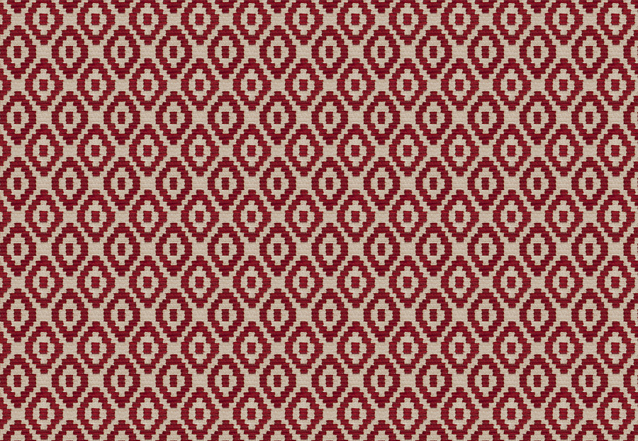 Ткань Fabricut Color Studio Vol.VIII Vermillion Commune/Apple red