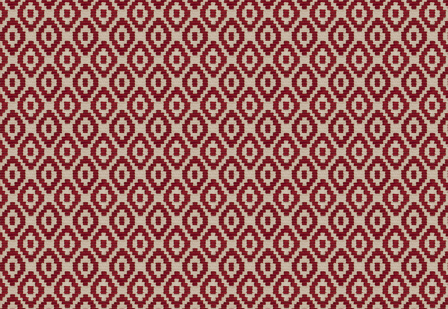 Ткань Fabricut Color Studio Vol.VIII Vermillion Commune/Apple red
