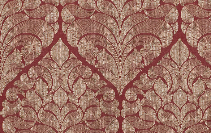 Американская ткань Fabricut, коллекция Color Studio Vol.VIII Vermillion, артикул Chandelier/Etruscan