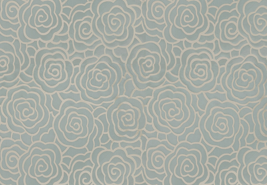 Ткань Fabricut Expressions Vol.V Aqua Kokopu/Aqua