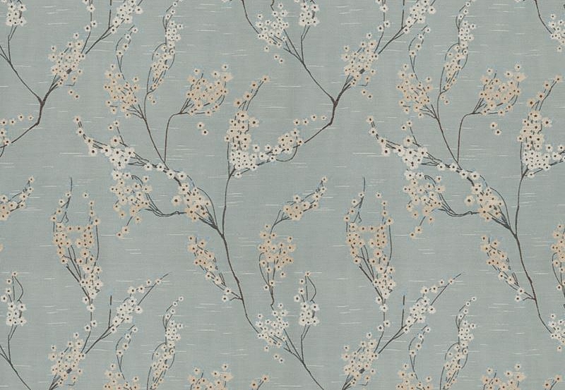 Ткань Fabricut Expressions Vol.V Aqua Tui blossom/Aqua