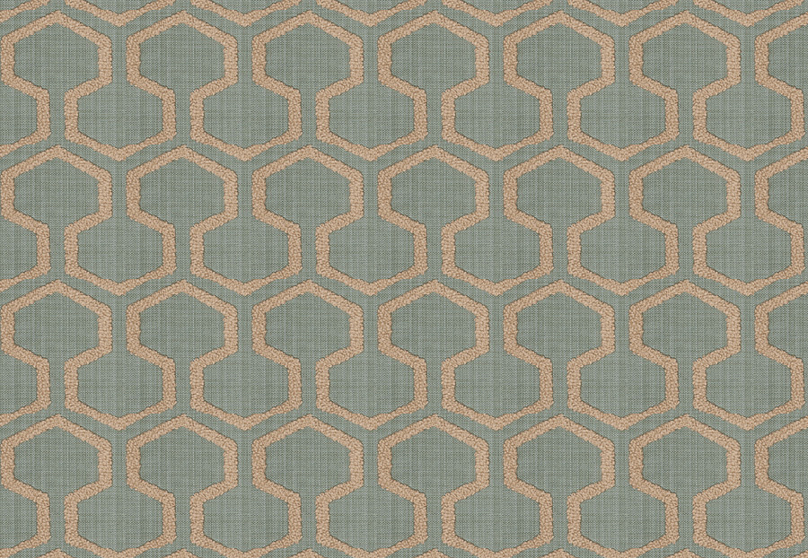 Ткань Fabricut Expressions Vol.V Aqua Elver geo/Aqua