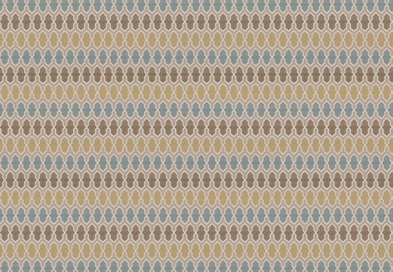 Ткань Fabricut Expressions Vol.V Aqua Scat geo/Capri