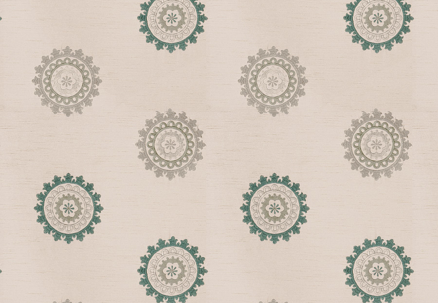 Ткань Fabricut Expressions Vol.V Aqua Fusilier/Seamist