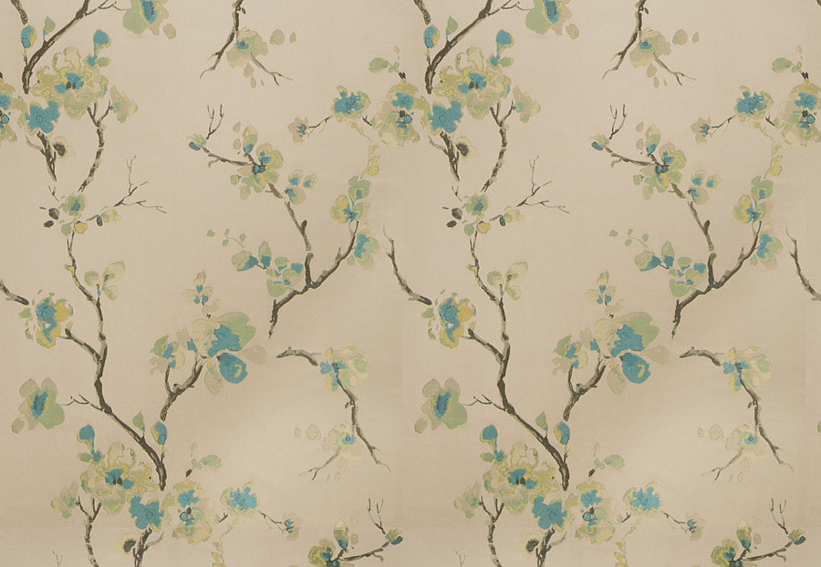 Ткань Fabricut Expressions Vol.V Aqua Shiner orchid/Teal