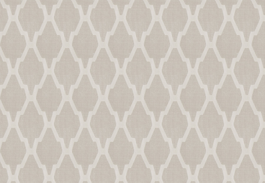 Ткань Fabricut Inspirations Vol.VI Stone Merman Lattice/Silver