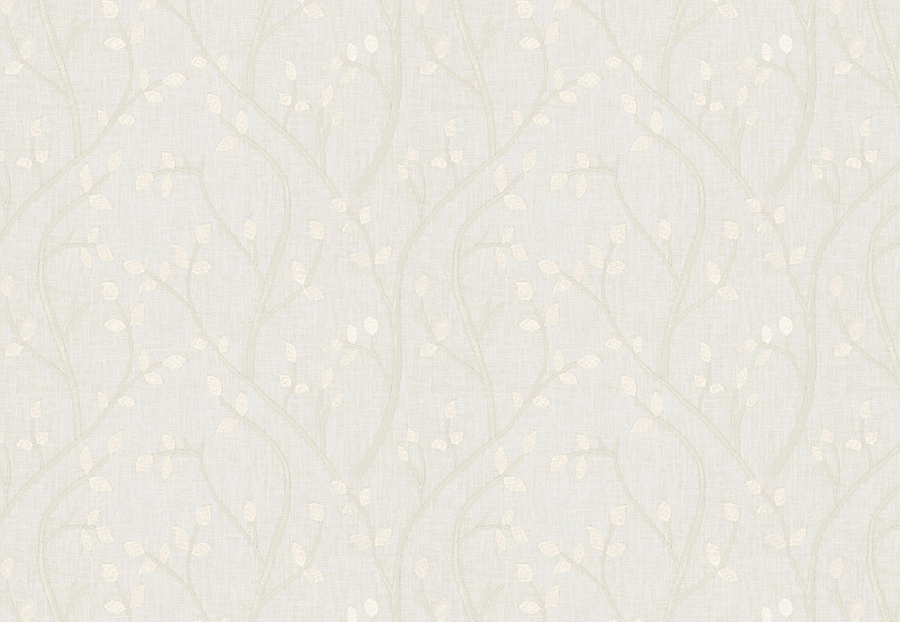 Ткань Fabricut Inspirations Vol.VI Ivory Woodsmen leaves/Cloud