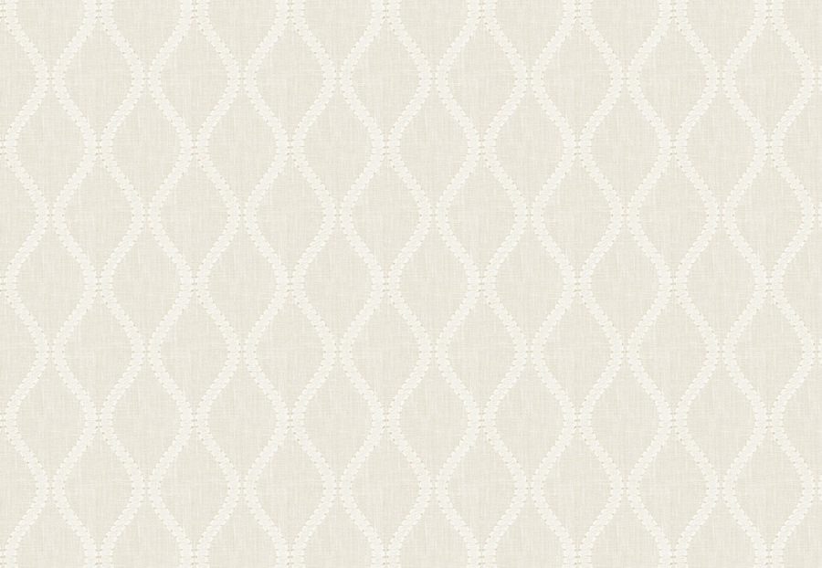 Ткань Fabricut Inspirations Vol.VI Ivory Prospero scroll/Cloud