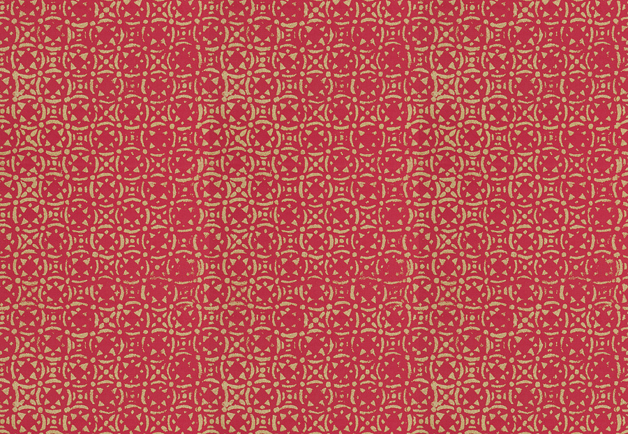 Ткань Fabricut Isabelle Borchgrave Mulberry Venetian tile/Berry