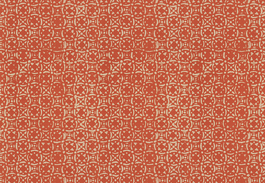 Ткань Fabricut Isabelle De Borchgrave-Color Canyon Venetian tile/Canyon