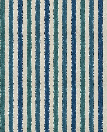 Ткань Fabricut Isabelle De Borchgrave-Color Ocean Kermesse/Ocean