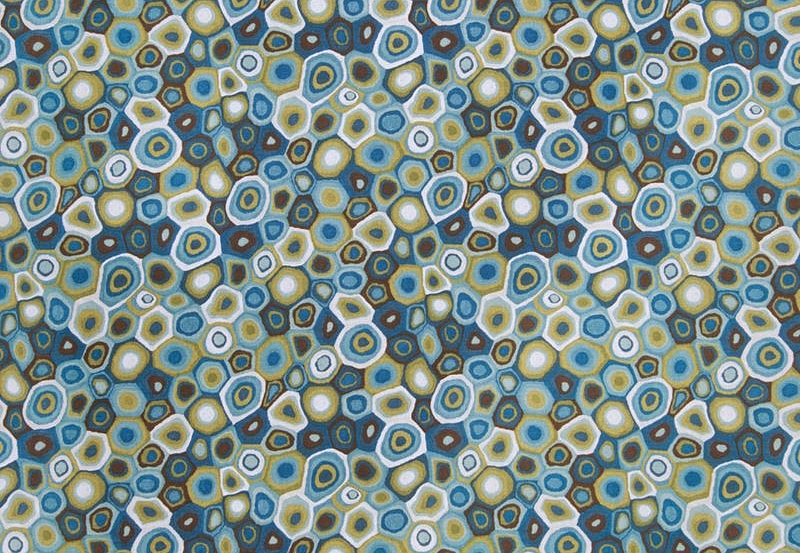 Ткань Fabricut Modern Nuances Blue Wave Rebel soul /Ocean