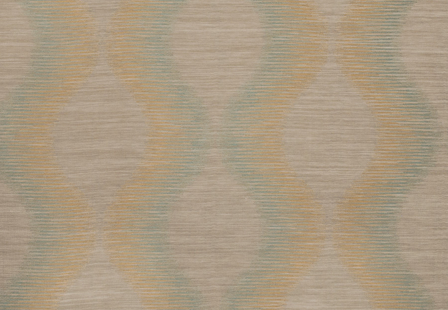 Ткань Fabricut Modern Nuances Blue Wave Simple plan/Lagoon