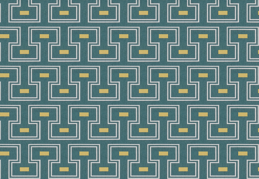 Ткань Fabricut Modern Nuances Blue Wave Paramore/Teal