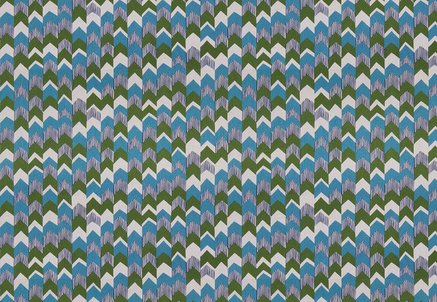 Ткань Fabricut Modern Nuances Blue Wave The clash/Teal