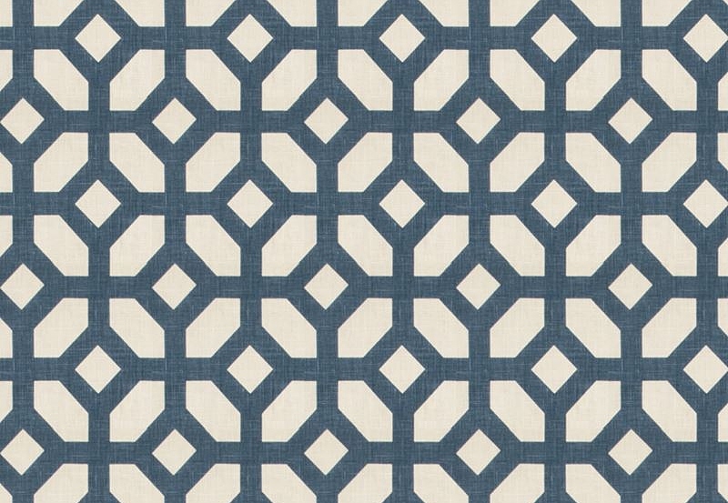 Ткань Fabricut Modern Nuances Blue Wave Creed/Blue