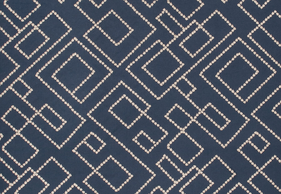 Ткань Fabricut Modern Nuances Blue Wave Addison rd/Indigo