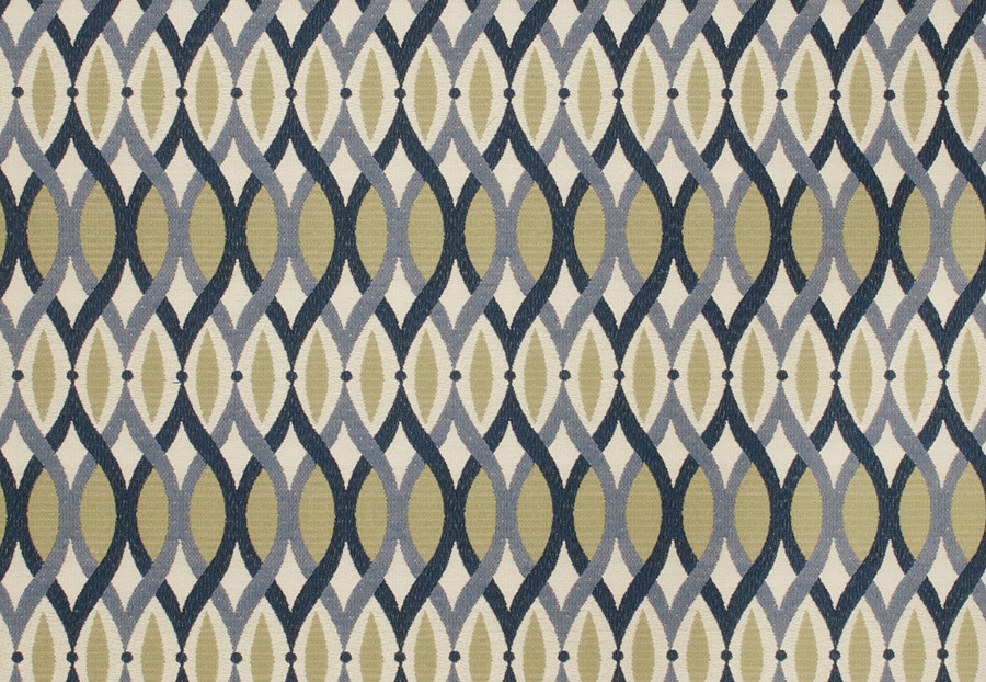 Ткань Fabricut Modern Nuances Blue Wave Ace of base/Cobalt