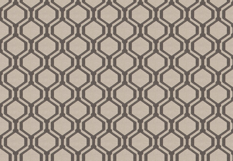 Ткань Fabricut Modern Nuances Grey Black keys/Grey